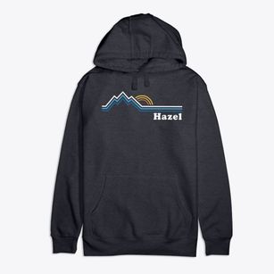 Hazel West Virginia Mountain View Premium Cotton Hoodie