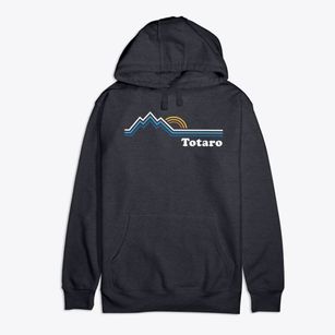 Totaro Virginia Mountain View Premium Cotton Hoodie