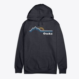 Osaka Virginia Mountain View Premium Cotton Hoodie