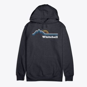 Whitehall Georgia Mountain View Premium Cotton Hoodie
