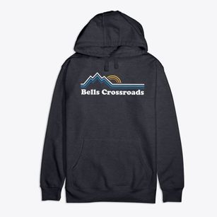 Bells Crossroads South Carolina Mountain View Premium Cotton Hoodie