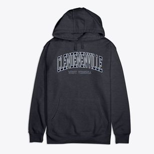 Clendenenville West Virginia Traditional Premium Cotton Hoodie