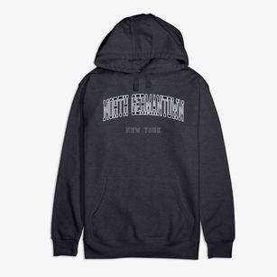 North Germantown New York Traditional Premium Cotton Hoodie