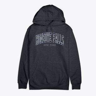 Honeoye Falls New York Traditional Premium Cotton Hoodie