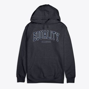 Equality Illinois Traditional Premium Cotton Hoodie