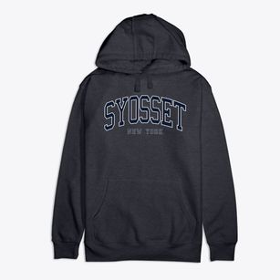 Syosset New York Traditional Premium Cotton Hoodie