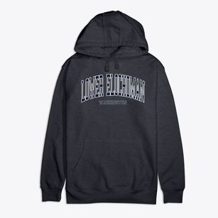 Lower Elochoman Washington Traditional Premium Cotton Hoodie