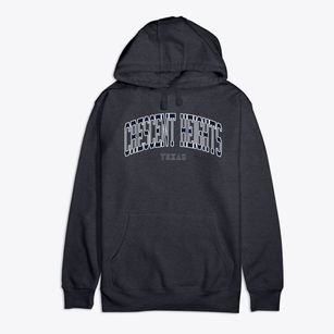 Crescent Heights Texas Traditional Premium Cotton Hoodie
