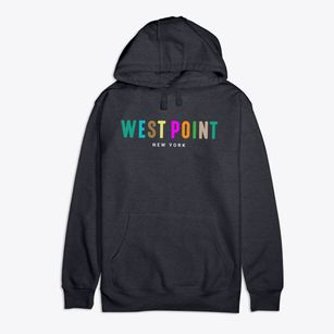 West Point New York Color Pop Premium Cotton Hoodie