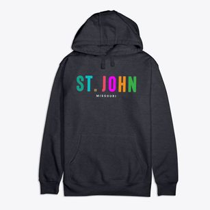 St. John Missouri Color Pop Premium Cotton Hoodie