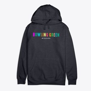 Bowling Green Missouri Color Pop Premium Cotton Hoodie