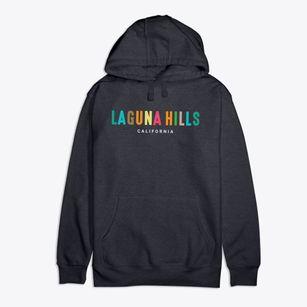 Laguna Hills California Color Pop Premium Cotton Hoodie