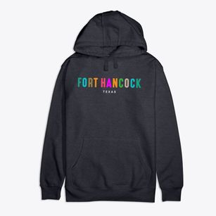 Fort Hancock Texas Color Pop Premium Cotton Hoodie