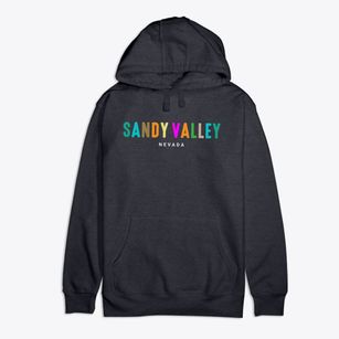Sandy Valley Nevada Color Pop Premium Cotton Hoodie