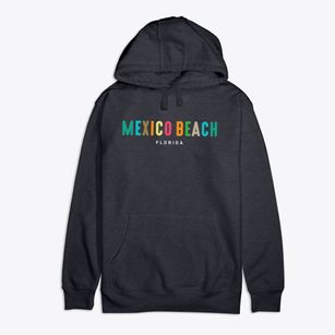 Mexico Beach Florida Color Pop Premium Cotton Hoodie