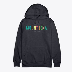 Mount Lena Maryland Color Pop Premium Cotton Hoodie