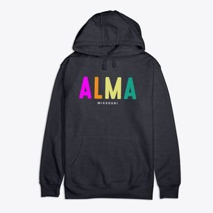 Alma Missouri Color Pop Premium Cotton Hoodie