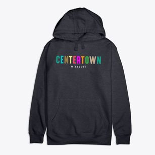 Centertown Missouri Color Pop Premium Cotton Hoodie