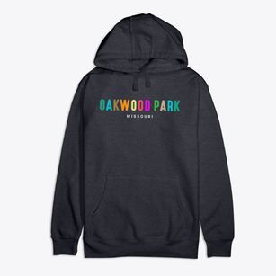 Oakwood Park Missouri Color Pop Premium Cotton Hoodie