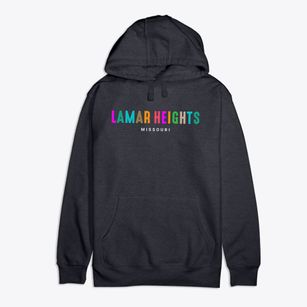 Lamar Heights Missouri Color Pop Premium Cotton Hoodie