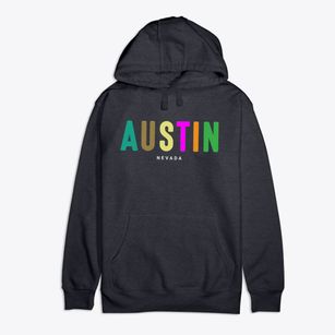 Austin Nevada Color Pop Premium Cotton Hoodie