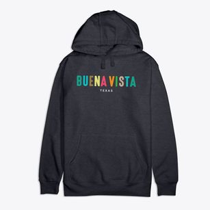 Buena Vista Texas Color Pop Premium Cotton Hoodie