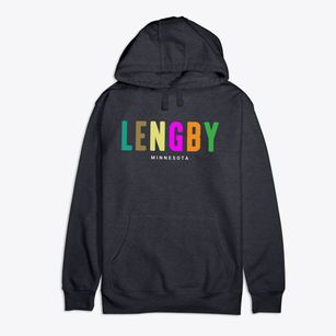 Lengby Minnesota Color Pop Premium Cotton Hoodie