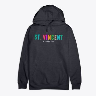 St. Vincent Minnesota Color Pop Premium Cotton Hoodie