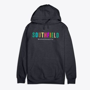 Southfield Massachusetts Color Pop Premium Cotton Hoodie