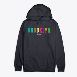 Brooklyn Ohio Color Pop Premium Cotton Hoodie