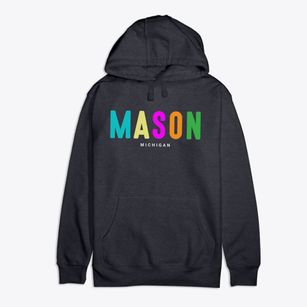 Mason Michigan Color Pop Premium Cotton Hoodie