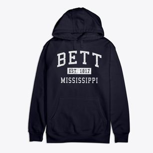 Bett Mississippi Classic Established Premium Cotton Hoodie