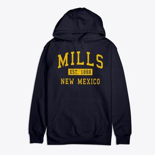 Mills New Mexico Classic Established Premium Cotton Hoodie