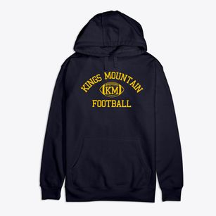 Kings Mountain Intermediate School Classic Football Premium Cotton Hoodie