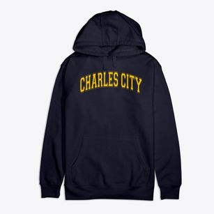 Charles City Middle School Varsity Arch Premium Cotton Hoodie