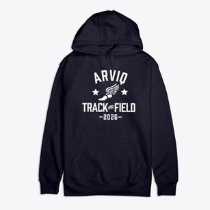 Arviq High School Track and Field Premium Cotton Hoodie