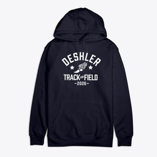 Deshler Elementary School Track and Field Premium Cotton Hoodie