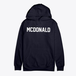 Mcdonald Pennsylvania Classic Block Premium Cotton Hoodie