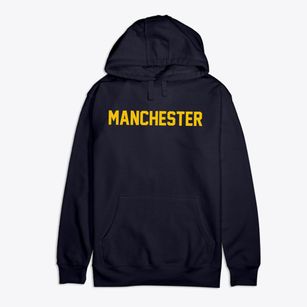 Manchester Connecticut Classic Block Premium Cotton Hoodie