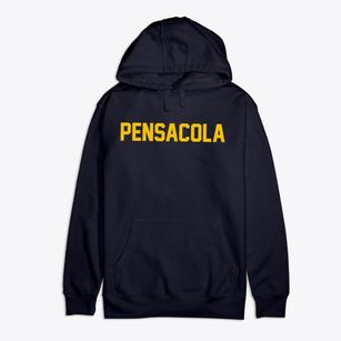 Pensacola Florida Classic Block Premium Cotton Hoodie