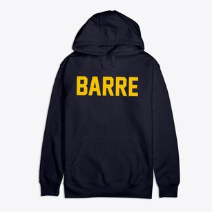 Barre New York Classic Block Premium Cotton Hoodie