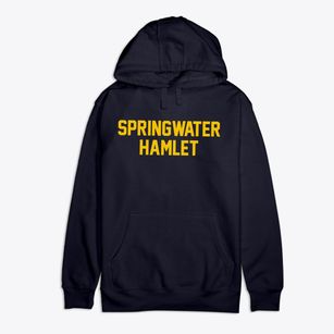Springwater Hamlet New York Classic Block Premium Cotton Hoodie
