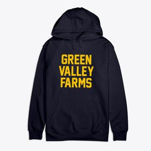 Green Valley Farms Texas Classic Block Premium Cotton Hoodie