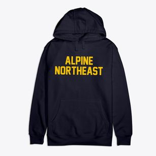 Alpine Northeast Wyoming Classic Block Premium Cotton Hoodie