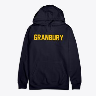 Granbury Texas Classic Block Premium Cotton Hoodie