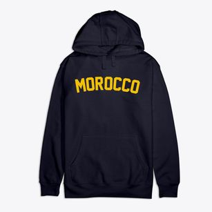 Morocco Indiana Classic Curve Premium Cotton Hoodie