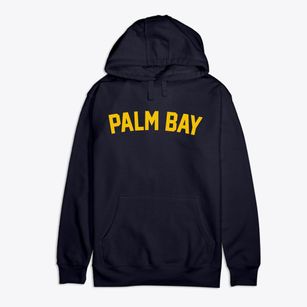 Palm Bay Florida Classic Curve Premium Cotton Hoodie