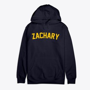 Zachary Louisiana Classic Curve Premium Cotton Hoodie