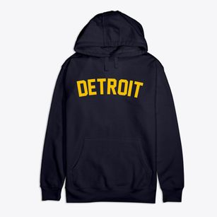 Detroit Alabama Classic Curve Premium Cotton Hoodie