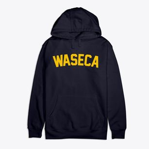 Waseca Minnesota Classic Curve Premium Cotton Hoodie
